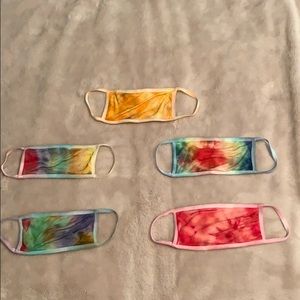 Tie dye masks